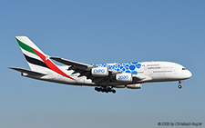 Airbus A380-861 | A6-EOT | Emirates Airline | Z&UUML;RICH (LSZH/ZRH) 07.02.2020