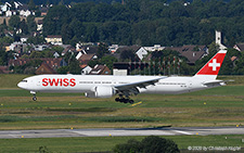 Boeing 777-300ER | HB-JNK | Swiss International Air Lines | Z&UUML;RICH (LSZH/ZRH) 05.07.2020