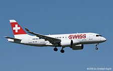 Airbus A220-100 | HB-JBI | Swiss International Air Lines | Z&UUML;RICH (LSZH/ZRH) 06.08.2020