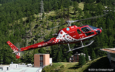 Aerospatiale AS350 B3 Ecureuil | HB-ZCX | Air Zermatt | ZERMATT (LSEZ/---) 18.08.2021