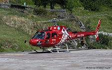 Eurocopter AS350 B3e Ecureuil | HB-ZVS | Air Zermatt  |  Flightline at Zermatt shortly before 5 p.m. | ZERMATT (LSEZ/---) 19.08.2021