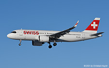 Airbus A320-271n | HB-JDA | Swiss International Air Lines | Z&UUML;RICH (LSZH/ZRH) 24.01.2021