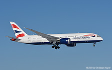 Boeing 787-8 | G-ZBJI | British Airways | Z&UUML;RICH (LSZH/ZRH) 13.02.2021