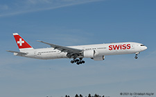 Boeing 777-3DEER | HB-JNF | Swiss Global Airlines | Z&UUML;RICH (LSZH/ZRH) 14.02.2021