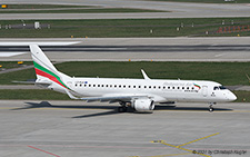 Embraer ERJ-190STD | LZ-PLO | Bulgaria Air | Z&UUML;RICH (LSZH/ZRH) 02.04.2021