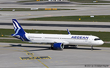 Airbus A321-271nx | SX-NAA | Aegean Airlines | Z&UUML;RICH (LSZH/ZRH) 08.04.2021