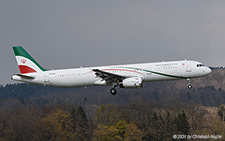 Airbus A321-231 | EP-IGD | Islamic Republic of Iran Government | Z&UUML;RICH (LSZH/ZRH) 15.04.2021