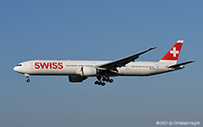 Boeing 777-300ER | HB-JNG | Swiss International Air Lines | Z&UUML;RICH (LSZH/ZRH) 16.04.2021