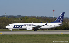 Boeing 737-86N | SP-LWF | LOT Polish Airlines | Z&UUML;RICH (LSZH/ZRH) 24.04.2021