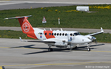 Hawker Beechcraft King Air 350 | LN-KYV | Norwegian Coastal Administration (Sundt Air) | Z&UUML;RICH (LSZH/ZRH) 27.04.2021
