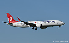 Boeing 737 MAX 9 | TC-LYA | Turkish Airlines | Z&UUML;RICH (LSZH/ZRH) 10.07.2021