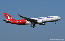 Airbus A330-203 | TC-JNB | Turkish Airlines  |  Team Turkiye cs | Z&UUML;RICH (LSZH/ZRH) 20.07.2021