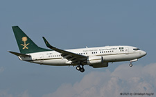 Boeing 737-7FG | HZ-MF1 | Kingdom of Saudi Arabia | Z&UUML;RICH (LSZH/ZRH) 22.07.2021