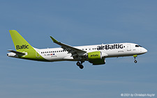 Airbus A220-300 | YL-ABC | Air Baltic | Z&UUML;RICH (LSZH/ZRH) 15.10.2021
