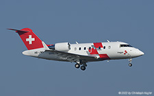 Bombardier Challenger 650 NG | HB-JWA | Swiss Air Ambulance | Z&UUML;RICH (LSZH/ZRH) 15.01.2022