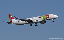 Embraer ERJ-195AR | CS-TTX | TAP Express | Z&UUML;RICH (LSZH/ZRH) 16.01.2022