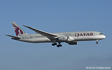 Boeing 787-9 | A7-BHG | Qatar Airways | Z&UUML;RICH (LSZH/ZRH) 26.01.2022