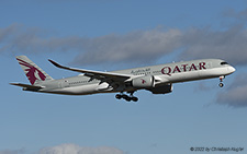 Airbus A350-941 | A7-ALU | Qatar Airways | Z&UUML;RICH (LSZH/ZRH) 05.02.2022