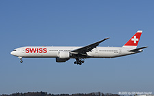Boeing 777-3DEER | HB-JNC | Swiss Global Airlines | Z&UUML;RICH (LSZH/ZRH) 10.02.2022