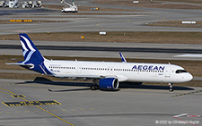 Airbus A321-271nx | SX-NAA | Aegean Airlines | Z&UUML;RICH (LSZH/ZRH) 12.02.2022