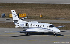 Cessna 560XLS+ Citation Excel | D-CSCB | untitled (Silver Cloud Air) | Z&UUML;RICH (LSZH/ZRH) 12.02.2022