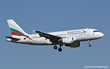 Airbus A319-112 | LZ-FBA | Bulgaria Air | Z&UUML;RICH (LSZH/ZRH) 13.02.2022