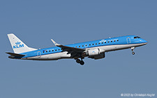 Embraer ERJ-190STD | PH-EZW | KLM Cityhopper | Z&UUML;RICH (LSZH/ZRH) 13.02.2022