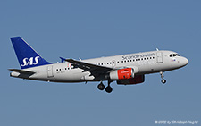 Airbus A319-132 | OY-KBT | SAS Scandinavian Airlines System | Z&UUML;RICH (LSZH/ZRH) 13.02.2022