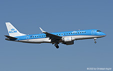 Embraer ERJ-190STD | PH-EZF | KLM Cityhopper | Z&UUML;RICH (LSZH/ZRH) 27.02.2022
