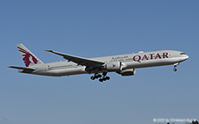 Boeing 777-3DZER | A7-BEI | Qatar Airways | Z&UUML;RICH (LSZH/ZRH) 27.02.2022