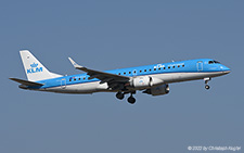 Embraer ERJ-190STD | PH-EZU | KLM Cityhopper | Z&UUML;RICH (LSZH/ZRH) 05.03.2022