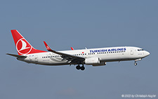 Boeing 737-8F2 | TC-JHK | Turkish Airlines | Z&UUML;RICH (LSZH/ZRH) 06.03.2022