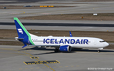 Boeing 737 MAX 8 | TF-ICP | Icelandair  |  green tail | Z&UUML;RICH (LSZH/ZRH) 13.03.2022