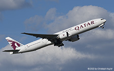 Boeing 777-367ER | A7-BOA | Qatar Airways | Z&UUML;RICH (LSZH/ZRH) 10.04.2022