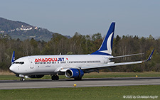 Boeing 737-8AS | TC-JZK | AnadoluJet | Z&UUML;RICH (LSZH/ZRH) 18.04.2022