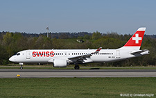 Bombardier CSeries 300 | HB-JCG | Swiss Global Airlines | Z&UUML;RICH (LSZH/ZRH) 18.04.2022