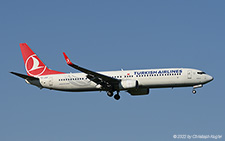 Boeing 737-9F2ER | TC-JYP | Turkish Airlines | Z&UUML;RICH (LSZH/ZRH) 01.05.2022