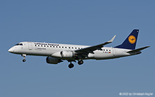Embraer ERJ-190LR | D-AECG | Lufthansa CityLine | Z&UUML;RICH (LSZH/ZRH) 18.05.2022