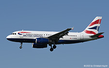 Airbus A319-131 | G-EUPO | British Airways | Z&UUML;RICH (LSZH/ZRH) 18.05.2022