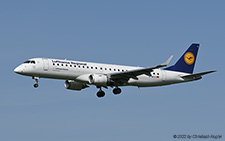 Embraer ERJ-190LR | D-AECI | Lufthansa CityLine | Z&UUML;RICH (LSZH/ZRH) 20.05.2022