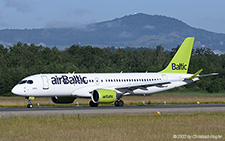 Airbus A220-300 | YL-AAS | Air Baltic | Z&UUML;RICH (LSZH/ZRH) 10.06.2022