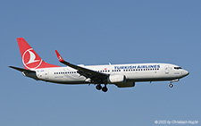 Boeing 737-8HC | TC-JHN | Turkish Airlines | Z&UUML;RICH (LSZH/ZRH) 13.06.2022