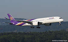 Airbus A350-941 | HS-THE | Thai Airways International | Z&UUML;RICH (LSZH/ZRH) 18.06.2022