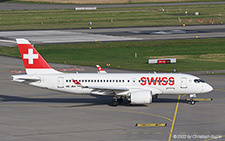 Bombardier CSeries 100 | HB-JBA | Swiss International Air Lines | Z&UUML;RICH (LSZH/ZRH) 18.06.2022