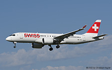 Bombardier CSeries 300 | HB-JCA | Swiss Global Airlines | Z&UUML;RICH (LSZH/ZRH) 30.06.2022