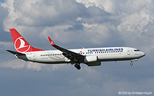 Boeing 737-8F2 | TC-JVV | Turkish Airlines | Z&UUML;RICH (LSZH/ZRH) 06.07.2022