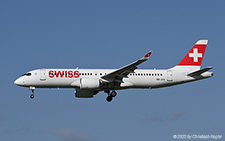 Bombardier CSeries 300 | HB-JCC | Swiss International Air Lines | Z&UUML;RICH (LSZH/ZRH) 08.07.2022