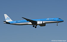 Embraer ERJ-195-E2 | PH-NXB | KLM Cityhopper | Z&UUML;RICH (LSZH/ZRH) 11.07.2022