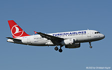 Airbus A319-132 | TC-JLT | Turkish Airlines | Z&UUML;RICH (LSZH/ZRH) 11.07.2022