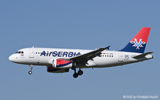 Airbus A319-132 | YU-APD | Air Serbia | Z&UUML;RICH (LSZH/ZRH) 15.07.2022